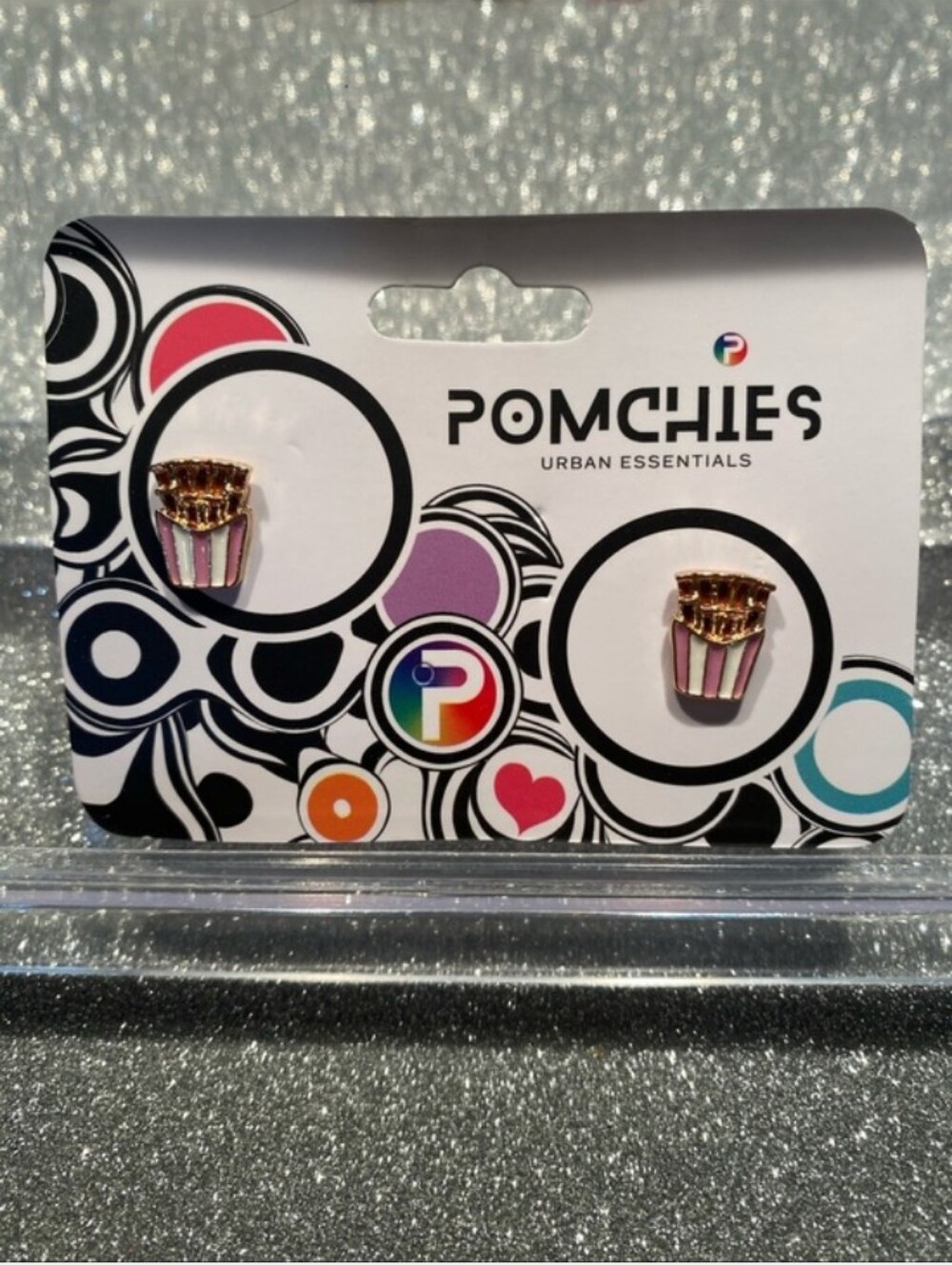 Pomchies-Enamel " French 🍟 Fries " Stud Earrings